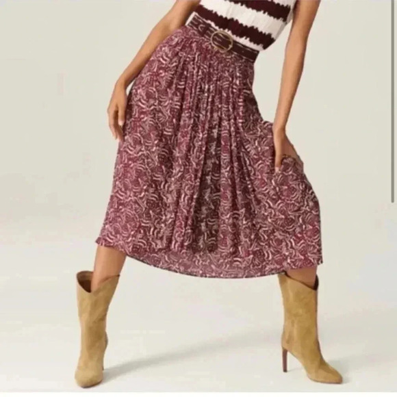 NWT Ba&Sh Lenny Midi Skirt Size Large - Picture 8 of 10